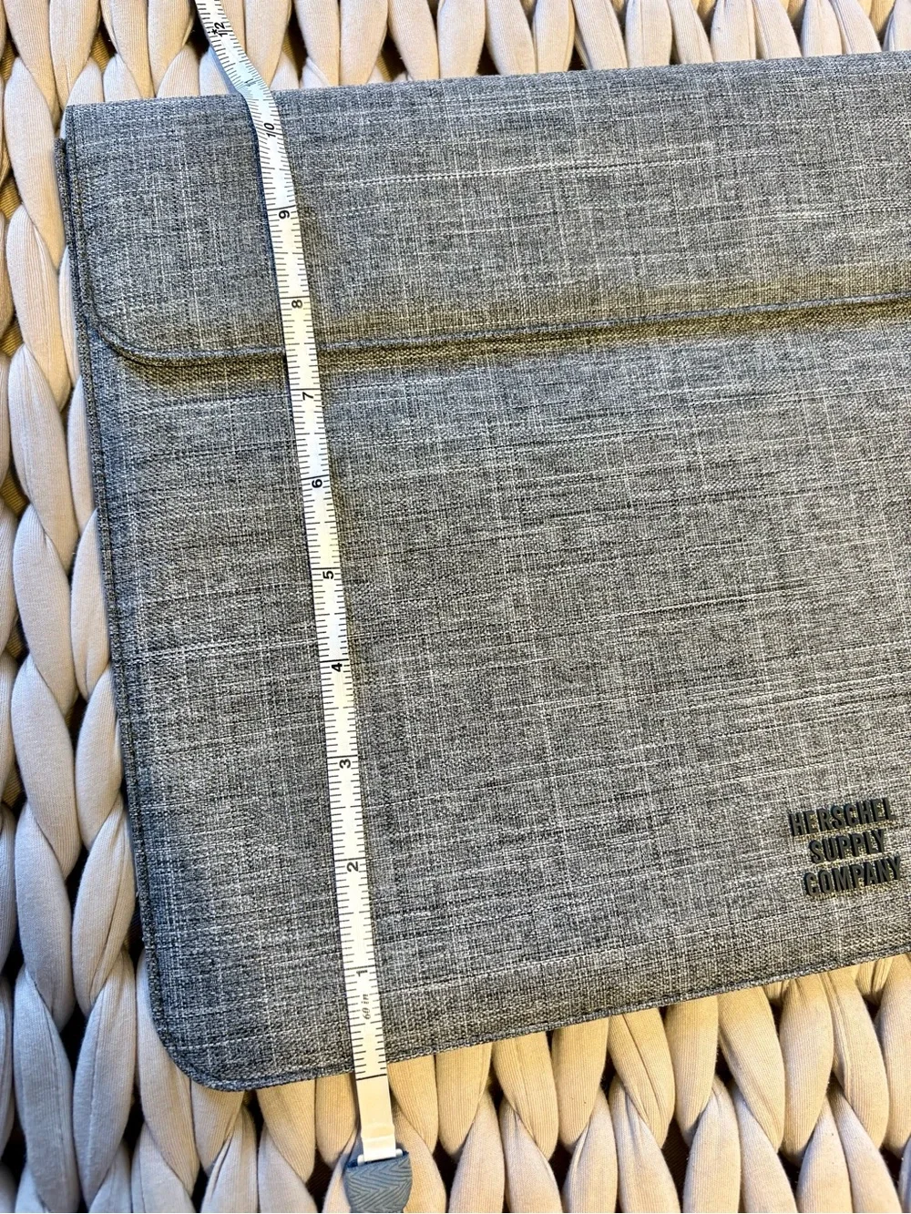 Herschel Supply Company Heather Gray Woven Tablet Sleeve